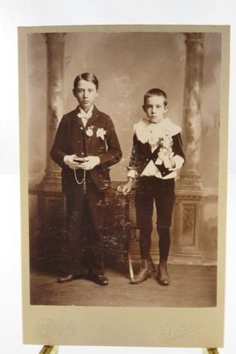 Antique cabinet card - cabinet, 2