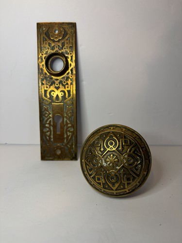Vintage antique brass door - vintage,